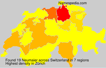 Surname Neumaier in Switzerland Surname Neumaier in Switzerland