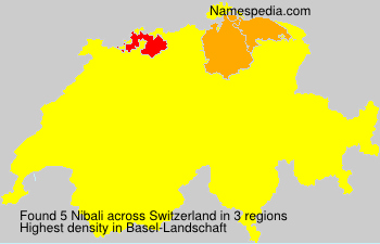 Surname Nibali in Switzerland Surname Nibali in Switzerland