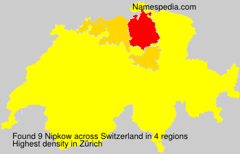 Surname Nipkow in Switzerland Surname Nipkow in Switzerland