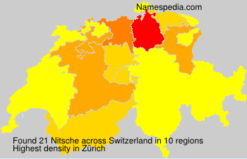 Surname Nitsche in Switzerland Surname Nitsche in Switzerland