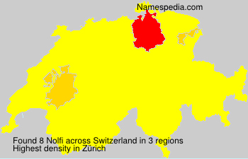 Surname Nolfi in Switzerland Surname Nolfi in Switzerland