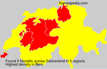 Surname Noviello in Switzerland