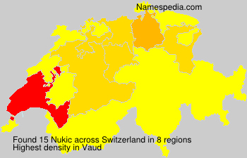 Surname Nukic in Switzerland Surname Nukic in Switzerland