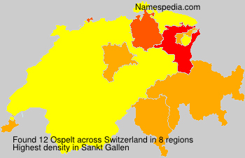 Surname Ospelt in Switzerland Surname Ospelt in Switzerland