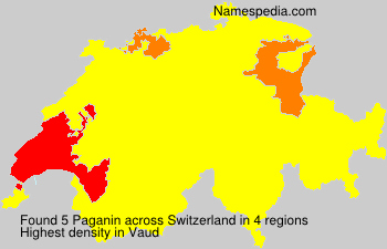 Surname Paganin in Switzerland Surname Paganin in Switzerland