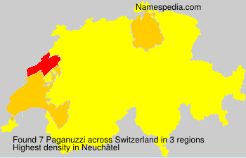 Surname Paganuzzi in Switzerland Surname Paganuzzi in Switzerland