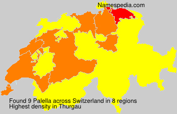 Surname Palella in Switzerland Surname Palella in Switzerland