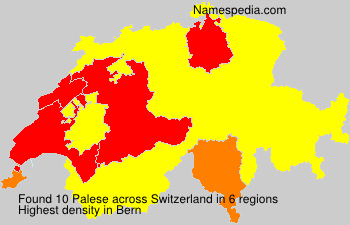 Surname Palese in Switzerland Surname Palese in Switzerland