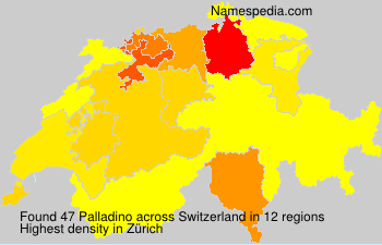 Surname Palladino in Switzerland Surname Palladino in Switzerland