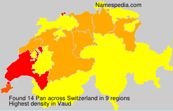 Surname Pan in Switzerland Surname Pan in Switzerland