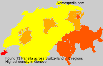 Surname Panella in Switzerland Surname Panella in Switzerland