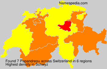 Surname Papandreou in Switzerland