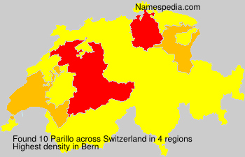 Surname Parillo in Switzerland Surname Parillo in Switzerland