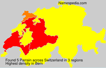 Surname Parrain in Switzerland Surname Parrain in Switzerland