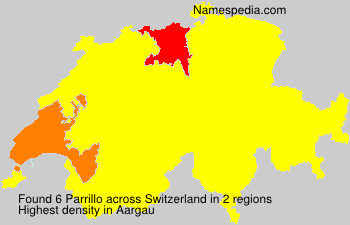 Surname Parrillo in Switzerland Surname Parrillo in Switzerland