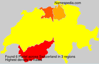 Surname Partel in Switzerland Surname Partel in Switzerland
