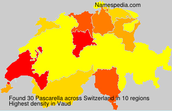 Surname Pascarella in Switzerland Surname Pascarella in Switzerland