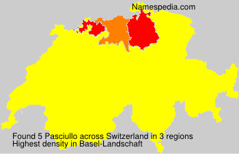 Surname Pasciullo in Switzerland Surname Pasciullo in Switzerland