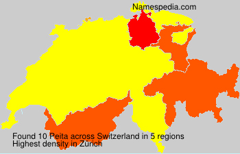 Surname Peita in Switzerland Surname Peita in Switzerland
