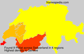 Surname Pellat in Switzerland Surname Pellat in Switzerland