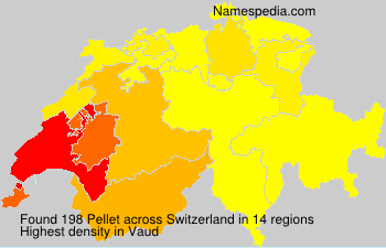 Surname Pellet in Switzerland Surname Pellet in Switzerland