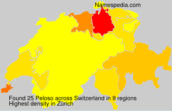 Surname Peloso in Switzerland Surname Peloso in Switzerland