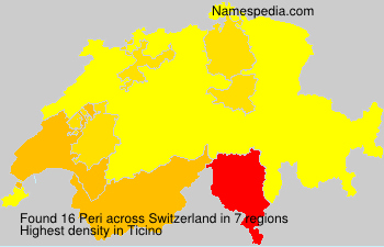 Surname Peri in Switzerland Surname Peri in Switzerland