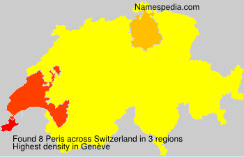 Surname Peris in Switzerland Surname Peris in Switzerland