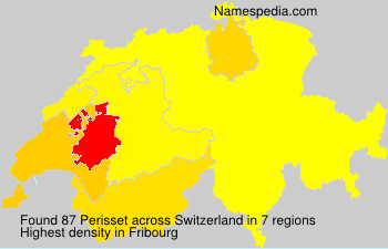 Surname Perisset in Switzerland Surname Perisset in Switzerland