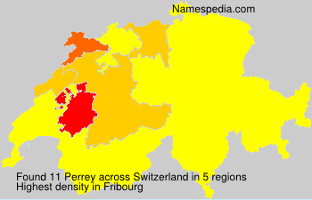 Surname Perrey in Switzerland Surname Perrey in Switzerland