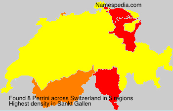 Surname Perrini in Switzerland Surname Perrini in Switzerland