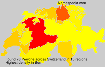 Surname Perrone in Switzerland Surname Perrone in Switzerland