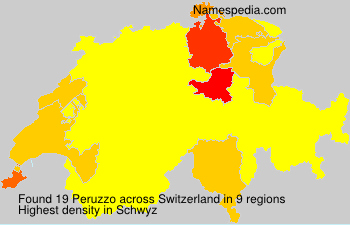 Surname Peruzzo in Switzerland Surname Peruzzo in Switzerland