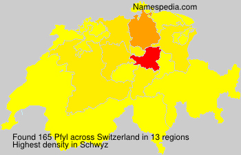 Surname Pfyl in Switzerland Surname Pfyl in Switzerland
