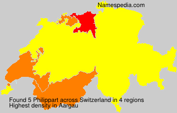 Surname Philippart in Switzerland Surname Philippart in Switzerland