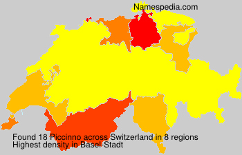 Surname Piccinno in Switzerland Surname Piccinno in Switzerland