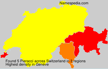 Surname Pieracci in Switzerland Surname Pieracci in Switzerland