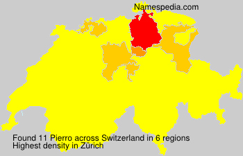 Surname Pierro in Switzerland Surname Pierro in Switzerland