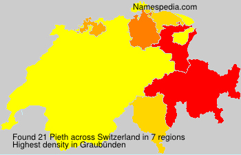 Surname Pieth in Switzerland Surname Pieth in Switzerland