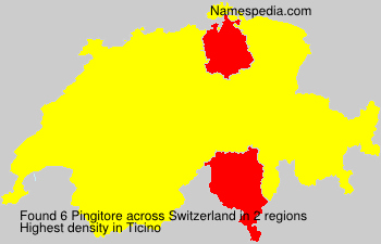 Surname Pingitore in Switzerland Surname Pingitore in Switzerland