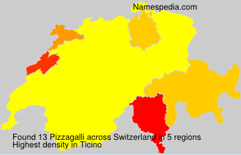 Surname Pizzagalli in Switzerland Surname Pizzagalli in Switzerland