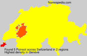 Surname Poinsot in Switzerland Surname Poinsot in Switzerland
