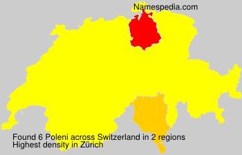 Surname Poleni in Switzerland Surname Poleni in Switzerland