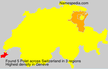 Surname Polet in Switzerland Surname Polet in Switzerland