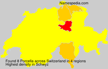 Surname Porcella in Switzerland Surname Porcella in Switzerland