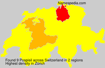 Surname Pospisil in Switzerland Surname Pospisil in Switzerland
