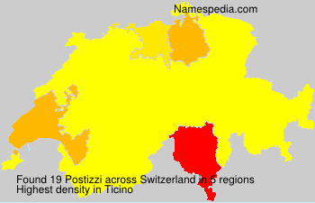 Surname Postizzi in Switzerland Surname Postizzi in Switzerland