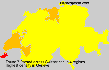 Surname Prasad in Switzerland Surname Prasad in Switzerland