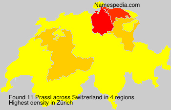Surname Prassl in Switzerland Surname Prassl in Switzerland
