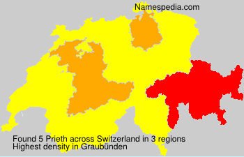 Surname Prieth in Switzerland Surname Prieth in Switzerland